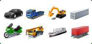 Icons-Land Vista Style Transport Icon Set screenshot